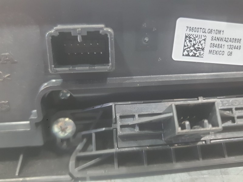 Recambio de mando climatizador para honda civic x hatchback (fc_, fk_) 1.0 vtec (fk6) referencia OEM IAM   