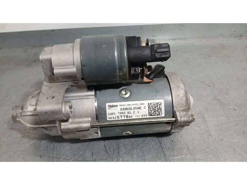 Recambio de motor arranque para peugeot rifter 1.5 bluehdi 100 referencia OEM IAM 9832577880 1638115880 