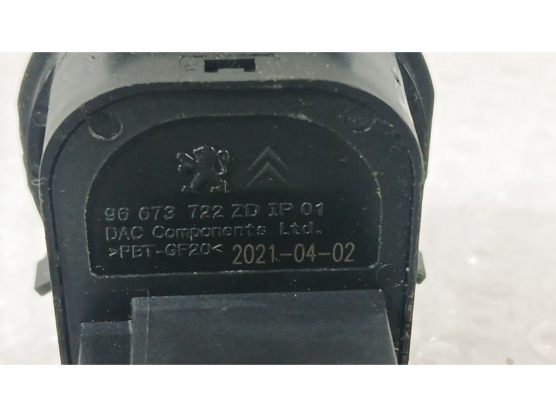 Recambio de mando retrovisor para peugeot rifter 1.5 bluehdi 100 referencia OEM IAM 96673722ZD  