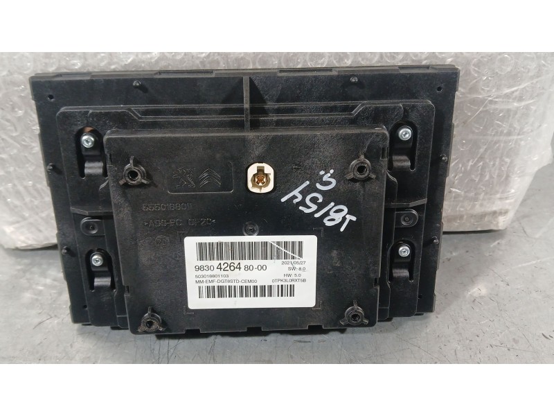 Recambio de sistema navegacion gps para peugeot rifter 1.5 bluehdi 100 referencia OEM IAM   
