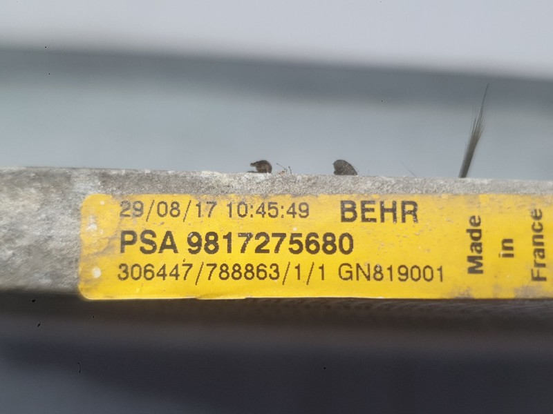 Recambio de condensador / radiador aire acondicionado para peugeot 3008 ii suv (mc_, mr_, mj_, m4_) 1.2 thp/ puretech 130 (mrhns