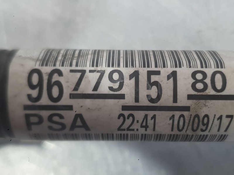 Recambio de transmision delantera izquierda para peugeot 3008 ii suv (mc_, mr_, mj_, m4_) 1.2 thp/ puretech 130 (mrhnsm, mrhnsu,