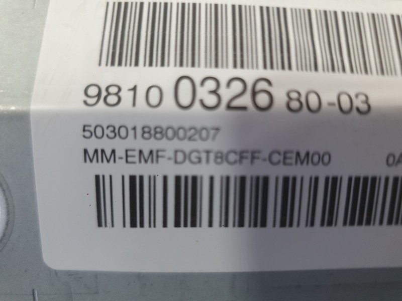 Recambio de sistema navegacion gps para peugeot 3008 ii suv (mc_, mr_, mj_, m4_) 1.2 thp/ puretech 130 (mrhnsm, mrhnsu, mrhnsj, 