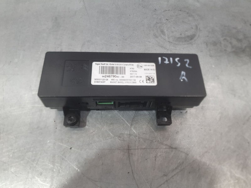 Recambio de modulo electronico para peugeot 3008 ii suv (mc_, mr_, mj_, m4_) 1.2 thp/ puretech 130 (mrhnsm, mrhnsu, mrhnsj, mrhn