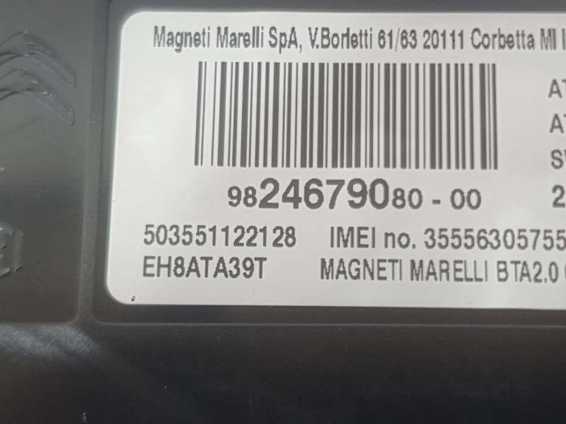 Recambio de modulo electronico para peugeot 3008 ii suv (mc_, mr_, mj_, m4_) 1.2 thp/ puretech 130 (mrhnsm, mrhnsu, mrhnsj, mrhn