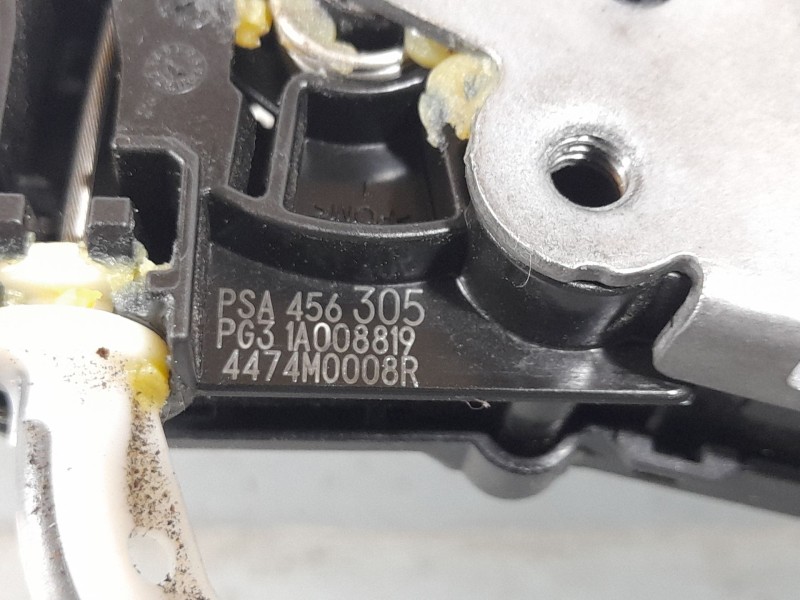 Recambio de cerradura puerta delantera derecha para citroën c3 iv 1.2 puretech referencia OEM IAM 9845630580  
