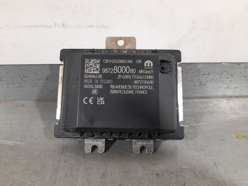 Recambio de modulo electronico para peugeot 2008 ii (us_, us-, uy_, uj_, ur_, uc_) 2008 1.2 hybrid referencia OEM IAM 9872800080