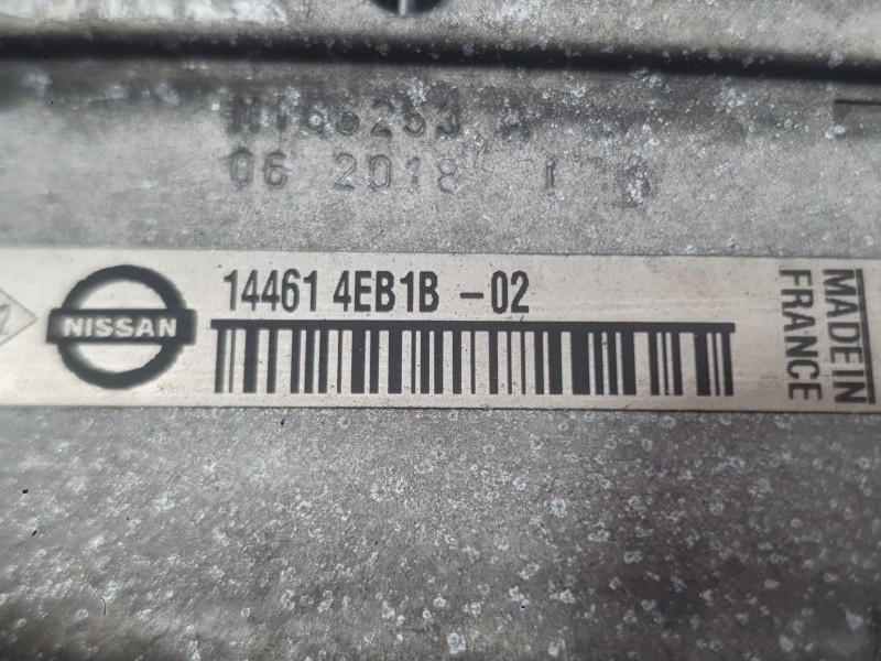 Recambio de intercooler para renault kadjar (ha_, hl_) 1.6 dci 130 referencia OEM IAM 144614EB1B  