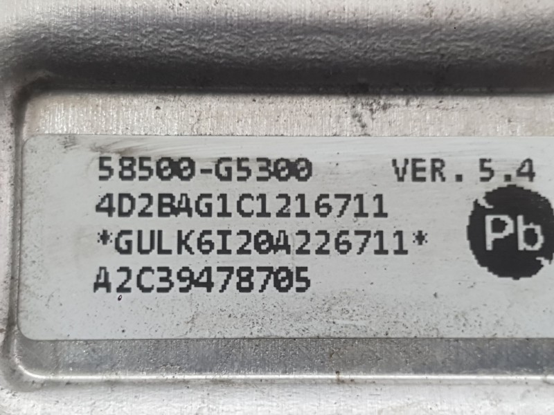 Recambio de abs para kia niro i (de) 1.6 gdi hybrid referencia OEM IAM 58620G2300  C/ BOMBA DE FRENO Y CON SERVOFRENO