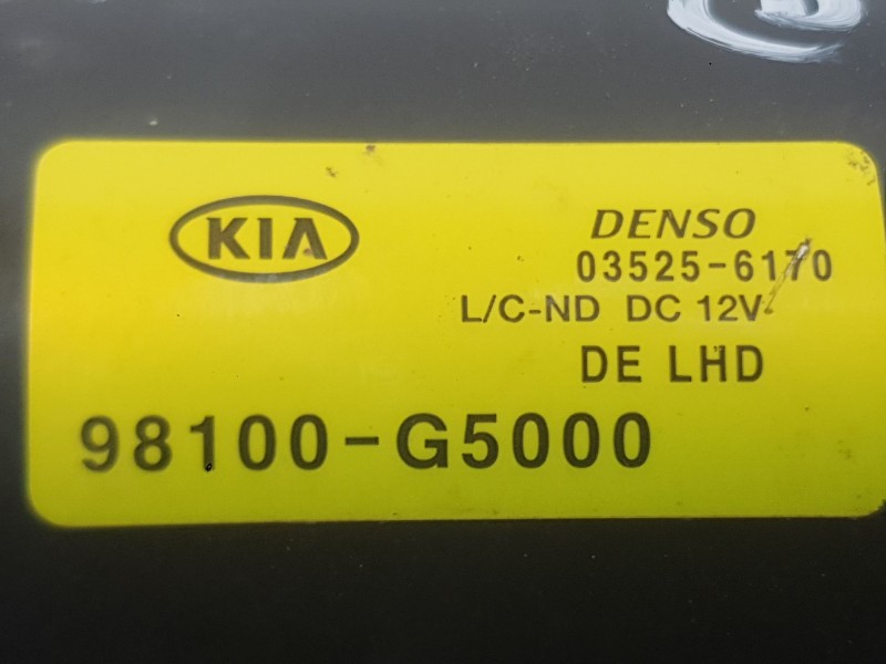 Recambio de motor limpia delantero para kia niro i (de) 1.6 gdi hybrid referencia OEM IAM 98110G5000  