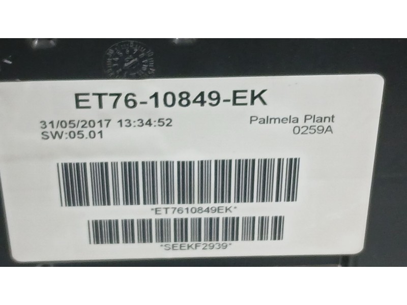Recambio de cuadro instrumentos para ford tourneo courier b460 monospace 1.0 ecoboost referencia OEM IAM 2195598  
