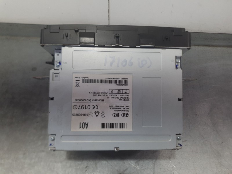 Recambio de sistema navegacion gps para kia niro i (de) 1.6 gdi hybrid referencia OEM IAM 96550Q5140  