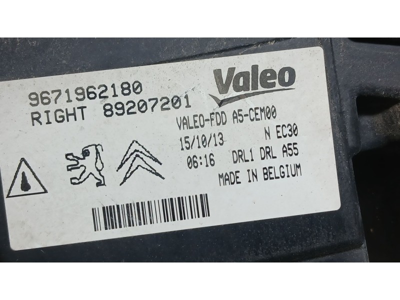 Recambio de piloto delantero derecho para citroën ds3 (sa_) 1.4 hdi 70 (sa8hp4) referencia OEM IAM   