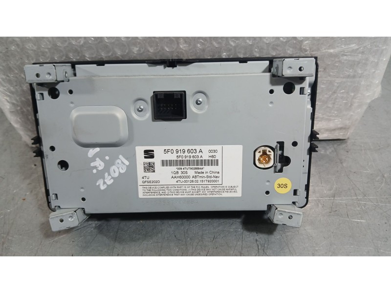 Recambio de sistema navegacion gps para seat leon (5f1) 1.4 tsi referencia OEM IAM 5F0919603A1QB  