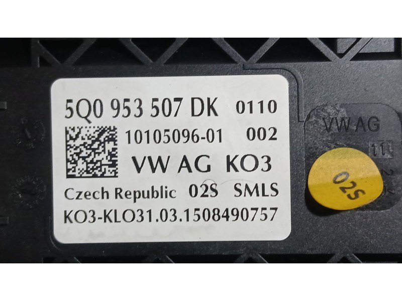 Recambio de mando luces y limpia para seat leon (5f1) 1.4 tsi referencia OEM IAM 5Q0953513AEIGI  