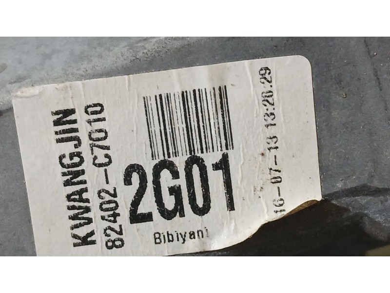 Recambio de elevalunas delantero derecho para hyundai i20 ii (gb, ib) 1.2 referencia OEM IAM 82404C7010  
