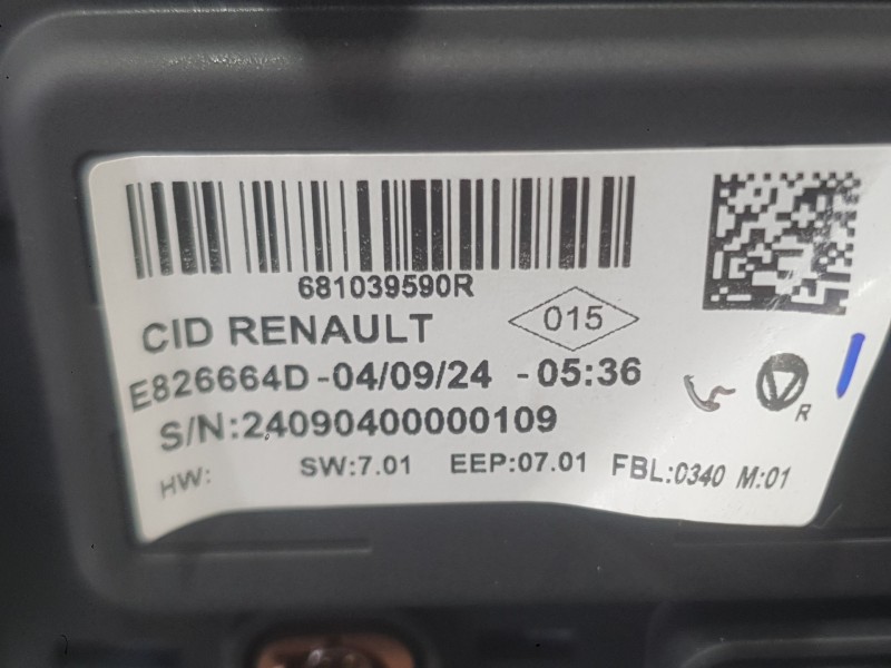 Recambio de sistema navegacion gps para renault captur ii (hf_) 1.0 tce 90 eco-g (hfm6) referencia OEM IAM   