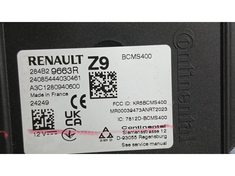 Recambio de modulo electronico para renault captur ii (hf_) 1.0 tce 90 eco-g (hfm6) referencia OEM IAM   