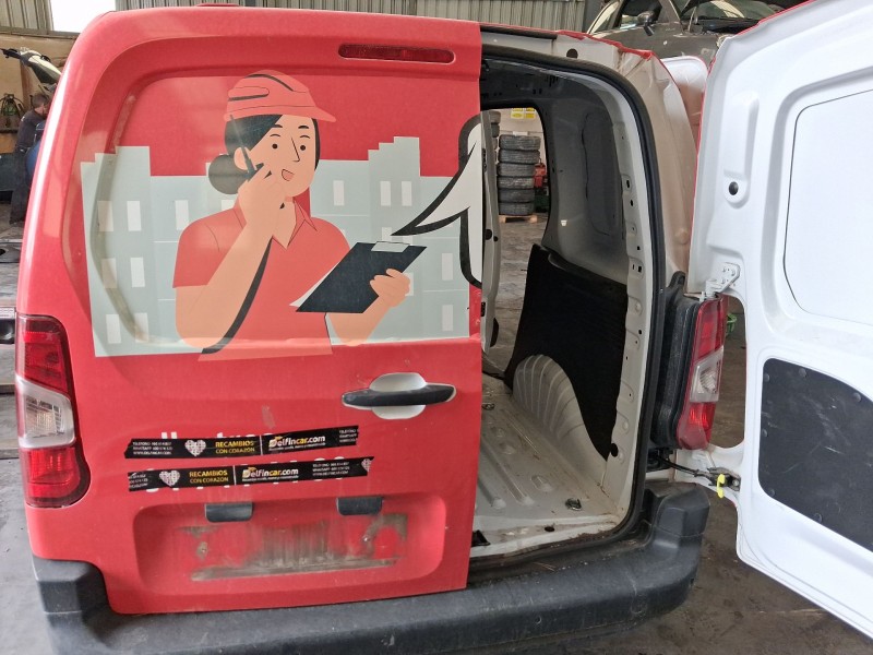 Recambio de puerta trasera izquierda carga para citroën berlingo furgón/monospace (k9) 1.5 bluehdi 100 referencia OEM IAM 982043
