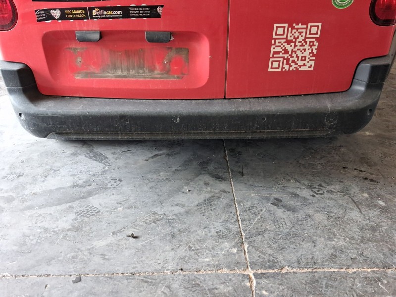Recambio de paragolpes trasero para citroën berlingo furgón/monospace (k9) 1.5 bluehdi 100 referencia OEM IAM 1633557180  
