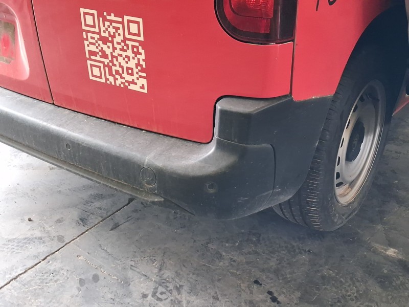 Recambio de paragolpes trasero para citroën berlingo furgón/monospace (k9) 1.5 bluehdi 100 referencia OEM IAM 1633557180  