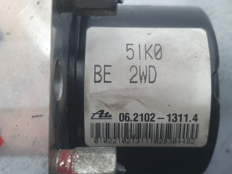 Recambio de abs para opel agila b (h08) 1.2 (f68) referencia OEM IAM 93196631  