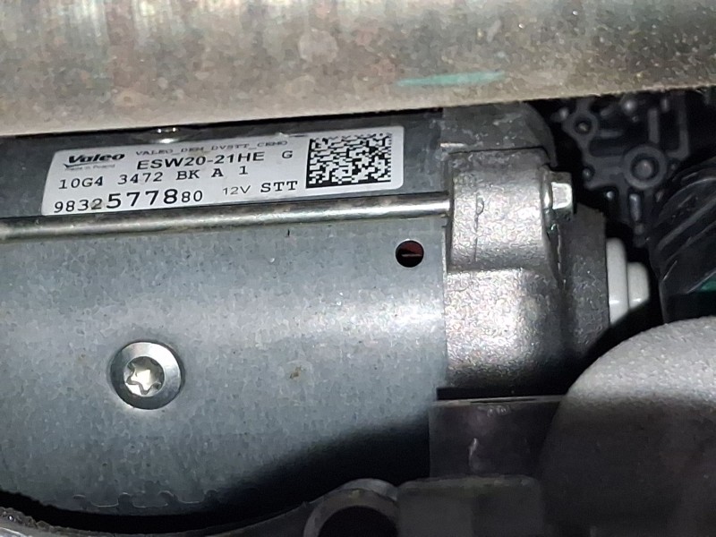 Recambio de motor arranque para citroën berlingo furgón/monospace (k9) 1.5 bluehdi 100 referencia OEM IAM 9832577880 1627650980 