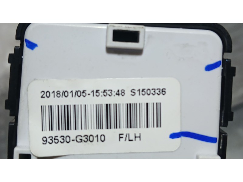 Recambio de mando retrovisor para hyundai i30 fastback (pde, pden) 1.0 t-gdi referencia OEM IAM 93530G3010  