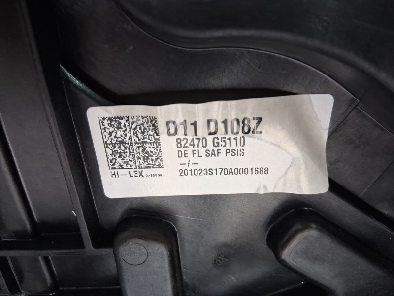 Recambio de elevalunas delantero izquierdo para kia niro i (de) 1.6 gdi hybrid referencia OEM IAM 82471G5010  