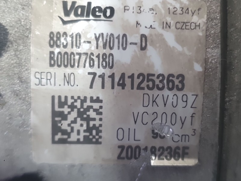Recambio de compresor aire acondicionado para toyota aygo (_b4_) 1.0 (kgb40) referencia OEM IAM 88310YV010  