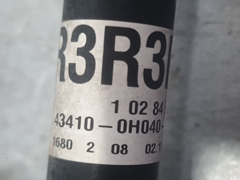 Recambio de transmision delantera derecha para toyota aygo (_b4_) 1.0 (kgb40) referencia OEM IAM 434100H040  