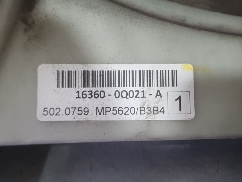Recambio de electroventilador para toyota aygo (_b4_) 1.0 (kgb40) referencia OEM IAM 163628EA01 C/DEPOSITO EXPANSIÓN 