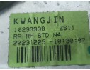 Recambio de elevalunas trasero derecho para mg zs suv (azs1) 1.5 vti referencia OEM IAM 10233938 10789615 