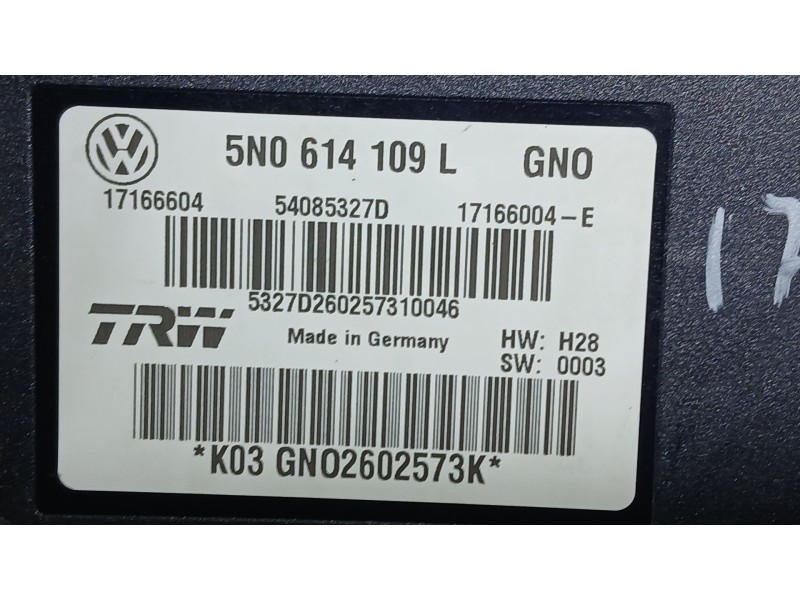 Recambio de abs para volkswagen tiguan (5n_) 2.0 tdi referencia OEM IAM 5N0614109QBEF  