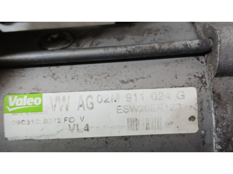 Recambio de motor arranque para volkswagen tiguan (5n_) 2.0 tdi referencia OEM IAM 02M911024C  