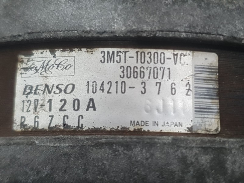 Recambio de alternador para ford focus ii descapotable 2.0 referencia OEM IAM 1530299  