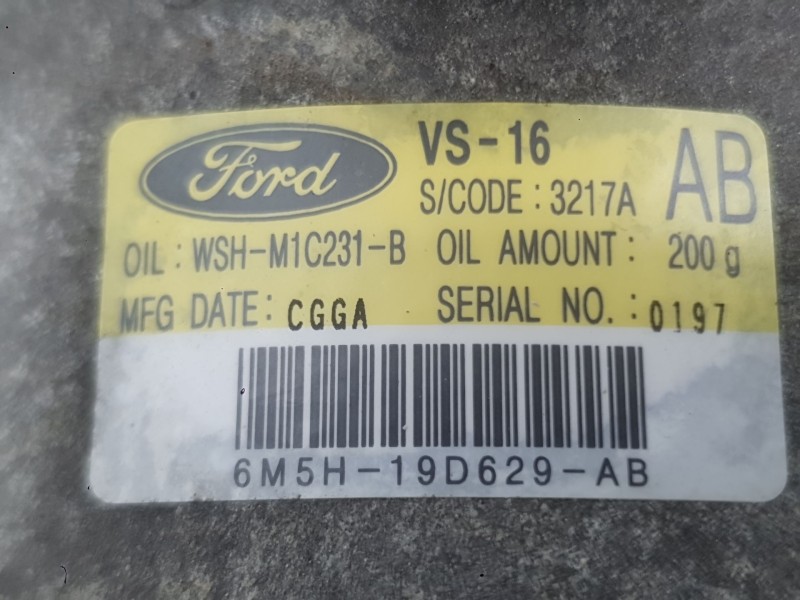 Recambio de compresor aire acondicionado para ford focus ii descapotable 2.0 referencia OEM IAM 2014584  