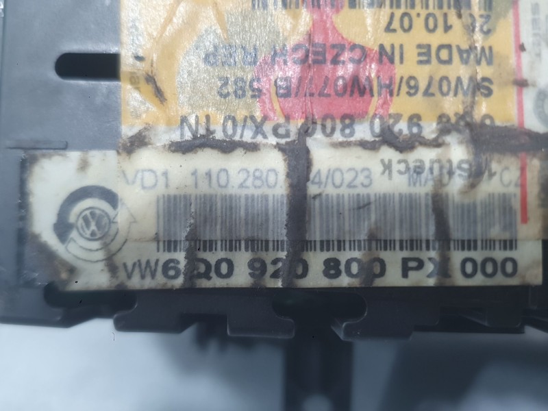 Recambio de cuadro instrumentos para volkswagen polo iv (9n_, 9a_) 1.2 12v referencia OEM IAM 6Q0920800PVFKZ  
