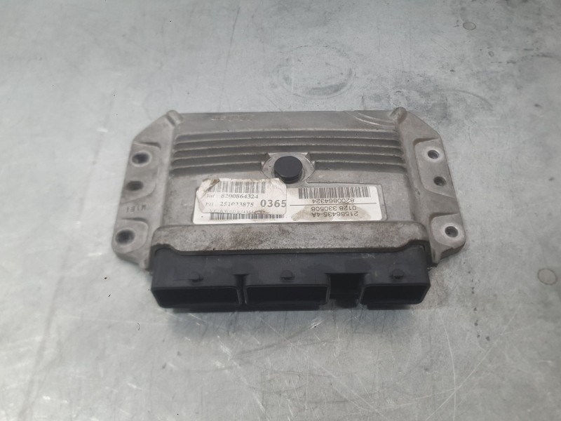 Recambio de centralita motor uce para renault kangoo be bop (kw0/1_) 1.6 (kw0d) referencia OEM IAM   