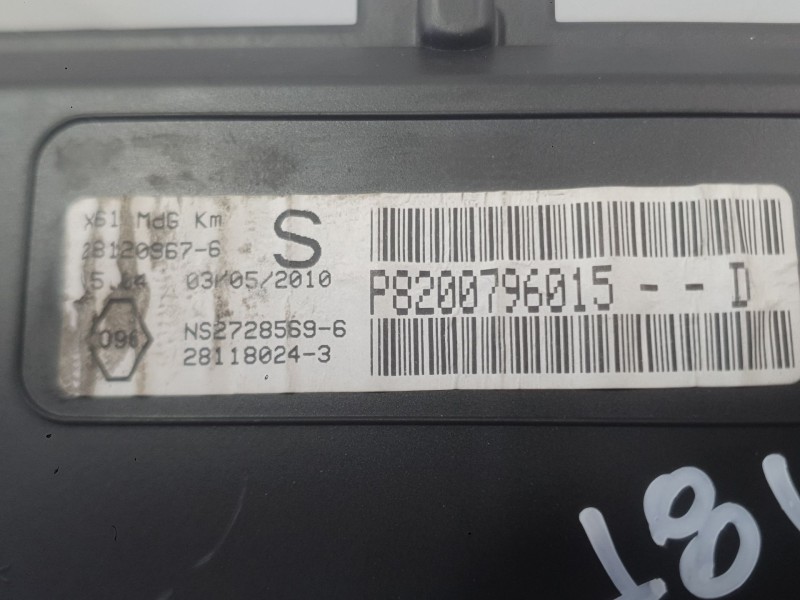 Recambio de cuadro instrumentos para renault kangoo be bop (kw0/1_) 1.6 (kw0d) referencia OEM IAM 248107873R  