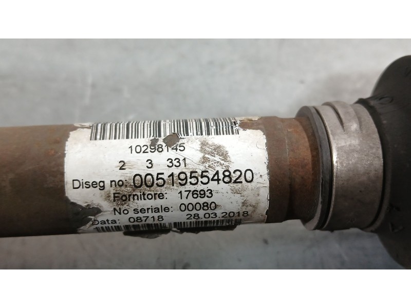 Recambio de transmision delantera izquierda para fiat 500 (312_) 0.9 (312axm1b) referencia OEM IAM 51955482  