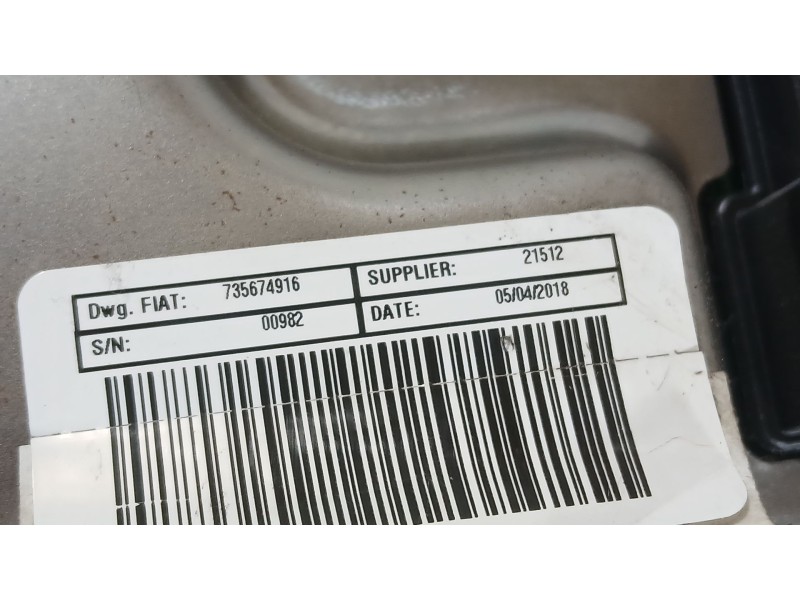 Recambio de columna direccion para fiat 500 (312_) 0.9 (312axm1b) referencia OEM IAM 735651509  