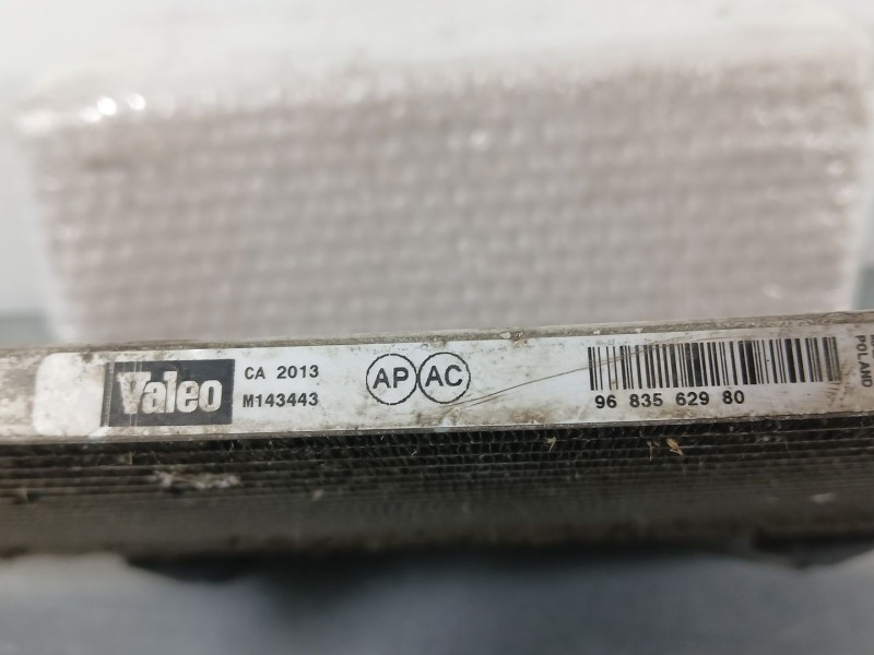 Recambio de condensador / radiador aire acondicionado para citroën c4 cactus 1.2 thp 110 referencia OEM IAM 6455HF  