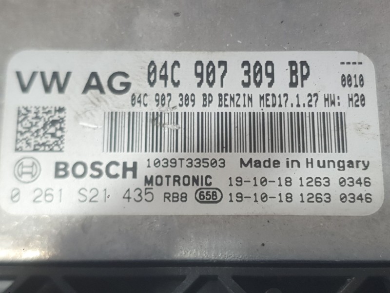 Recambio de centralita motor uce para skoda kamiq (nw4) 1.0 tsi referencia OEM IAM 04C906025AK  