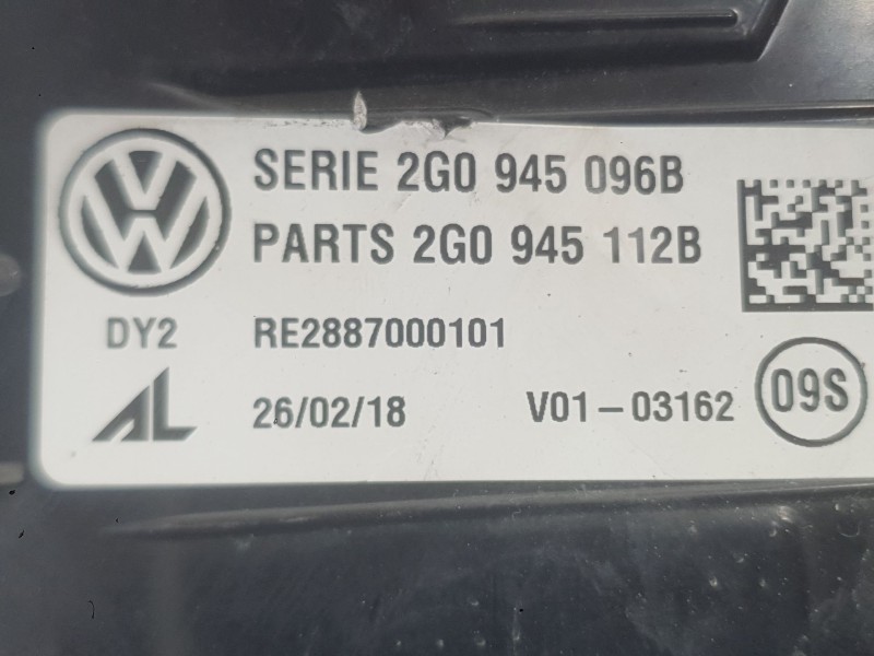 Recambio de piloto trasero derecho para volkswagen polo vi (aw1, bz1, ae1, bz3) 1.0 tsi referencia OEM IAM 2G0945096B  