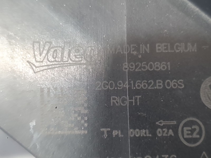 Recambio de faro antiniebla derecho para volkswagen polo vi (aw1, bz1, ae1, bz3) 1.0 tsi referencia OEM IAM   