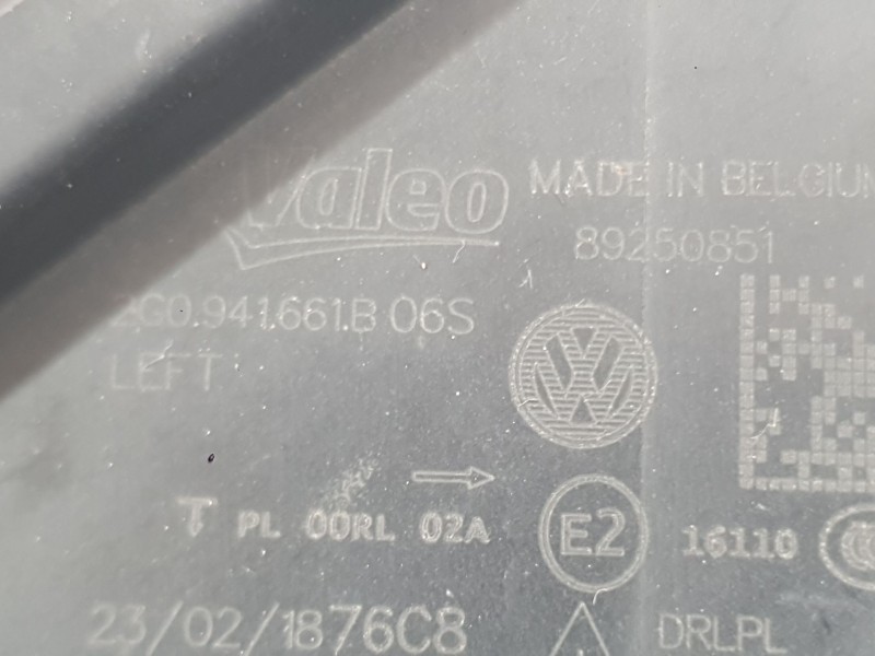 Recambio de faro antiniebla izquierdo para volkswagen polo vi (aw1, bz1, ae1, bz3) 1.0 tsi referencia OEM IAM   