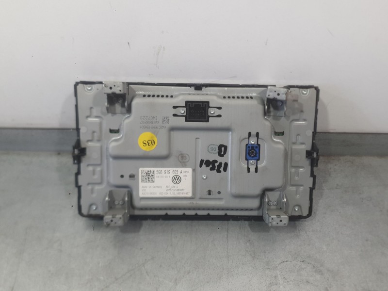 Recambio de sistema navegacion gps para volkswagen polo vi (aw1, bz1, ae1, bz3) 1.0 tsi referencia OEM IAM 5NN919605  
