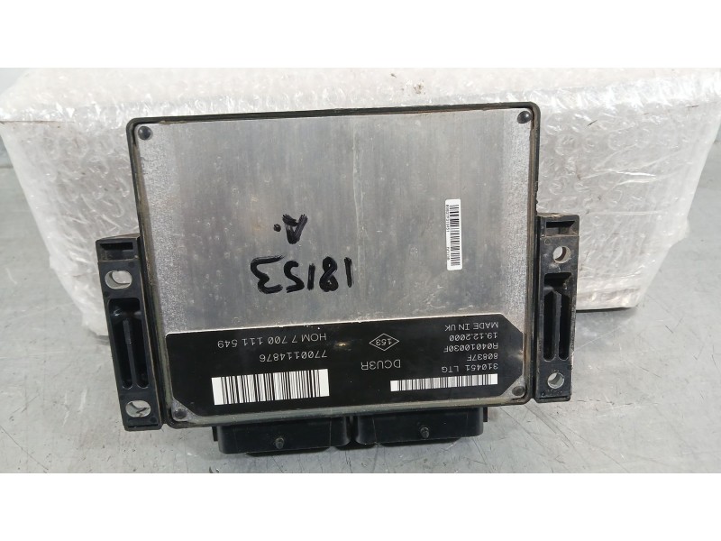 Recambio de centralita motor uce para renault kangoo (kc0/1_) d 65 1.9 (kc0e, kc02, kc0j, kc0n) referencia OEM IAM   