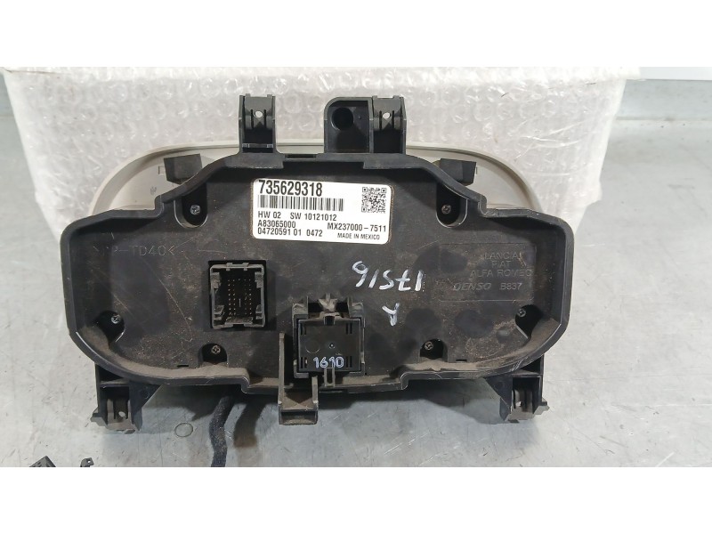Recambio de mando climatizador para fiat 500 (312_) 1.0 mild hybrid (312.ayd1b) referencia OEM IAM   